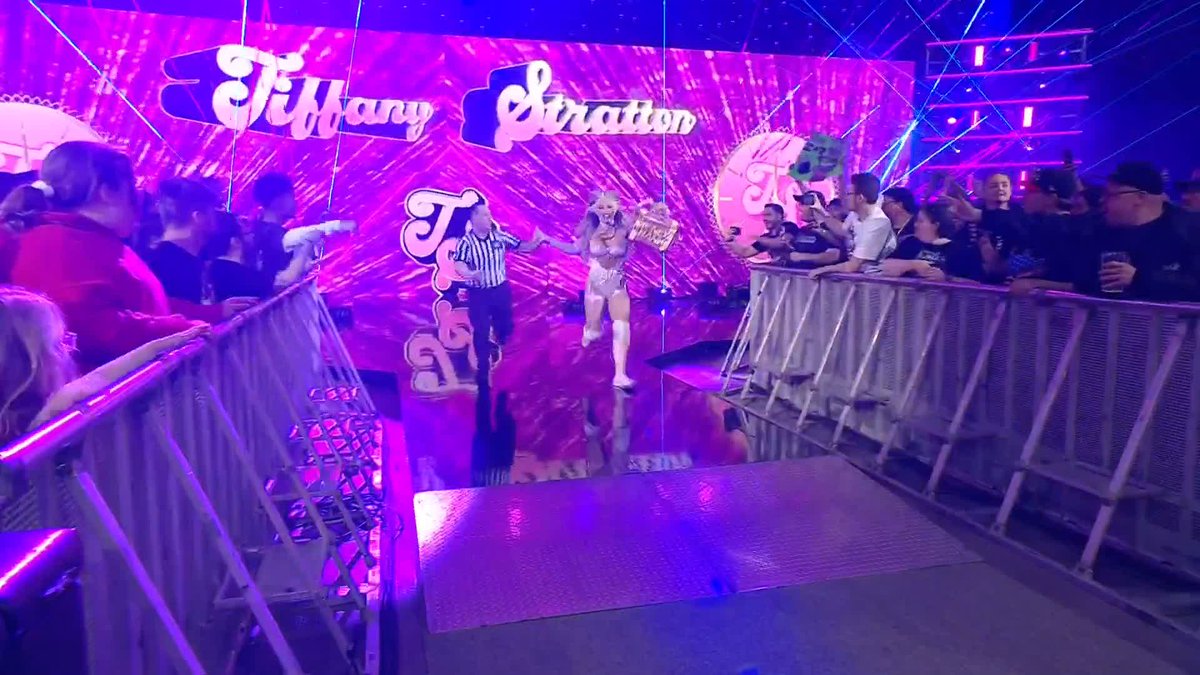 IT’S TIFFY TIME!!! ✨ What's Tiffany Stratton doing?! 😱 #SmackDown