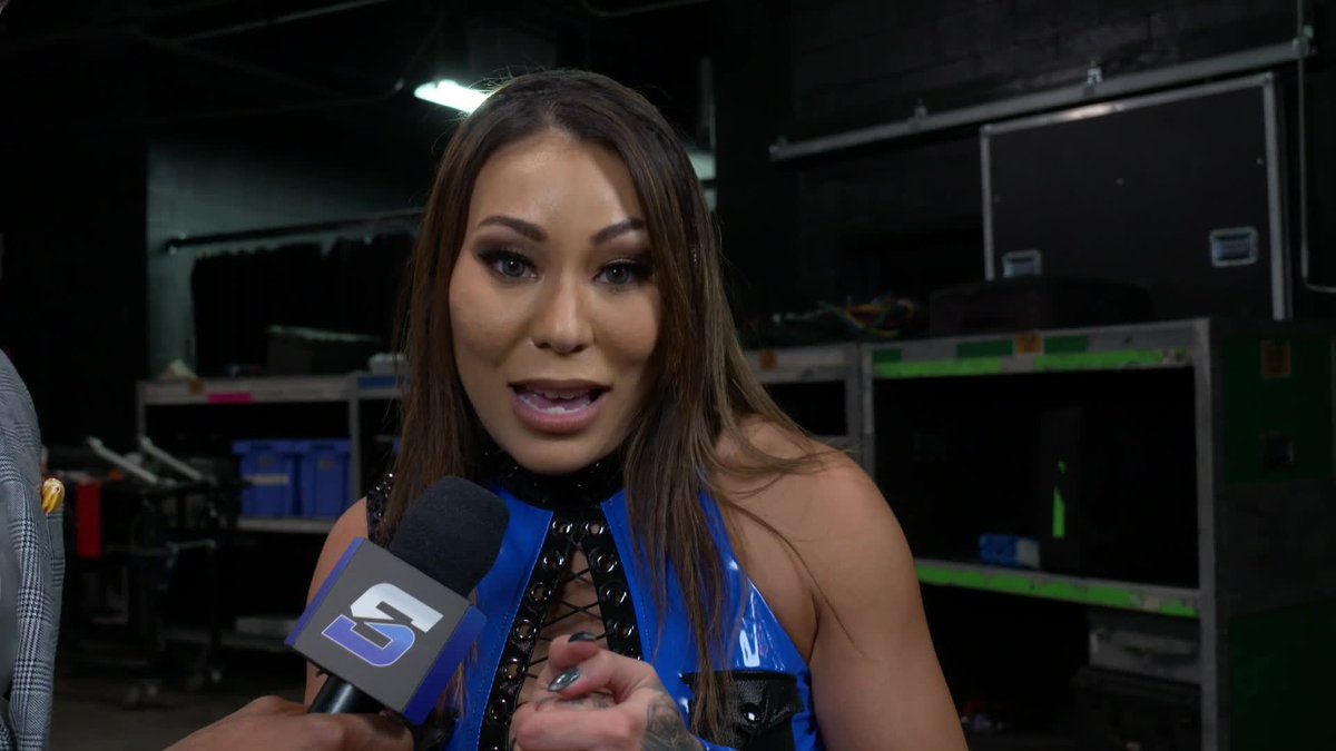 EXCLUSIVE: Following her victory over Slaygent P, Michin makes it clear that there is nothing CHELSEA GREEN can do to stop her from becoming the new Women’s United States Champion. #SmackDown