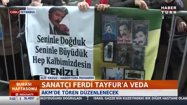 Sanatçı Ferdi Tayfur'a veda... Hayranları AKM önünde toplanmaya başladı.