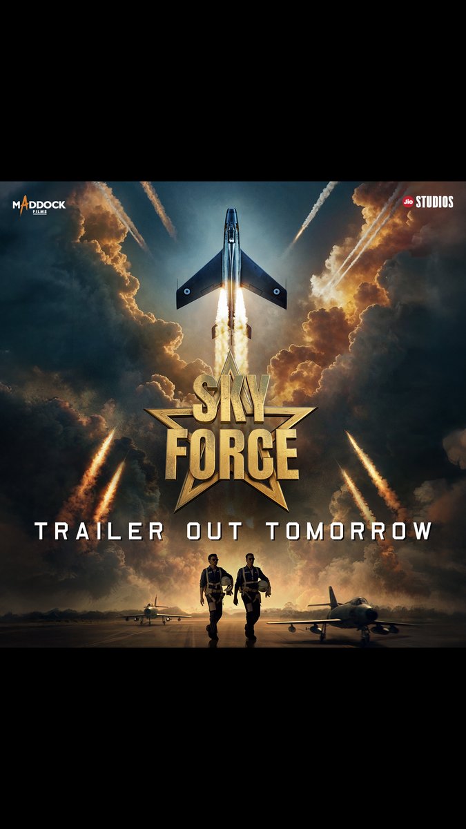 This New Year, soar into the skies with #SkyForce ✈️ – the untold story of India’s first and deadliest airstrike ever. Trailer out tomorrow. In cinemas on 24th January 2025.