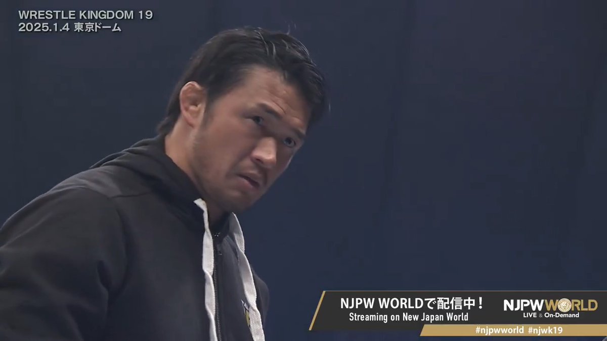 SHIBATA!!!!!!!!!! Sign up Now &amp; Stay tuned to #NJPW #AEW #njpwworld #njwk19