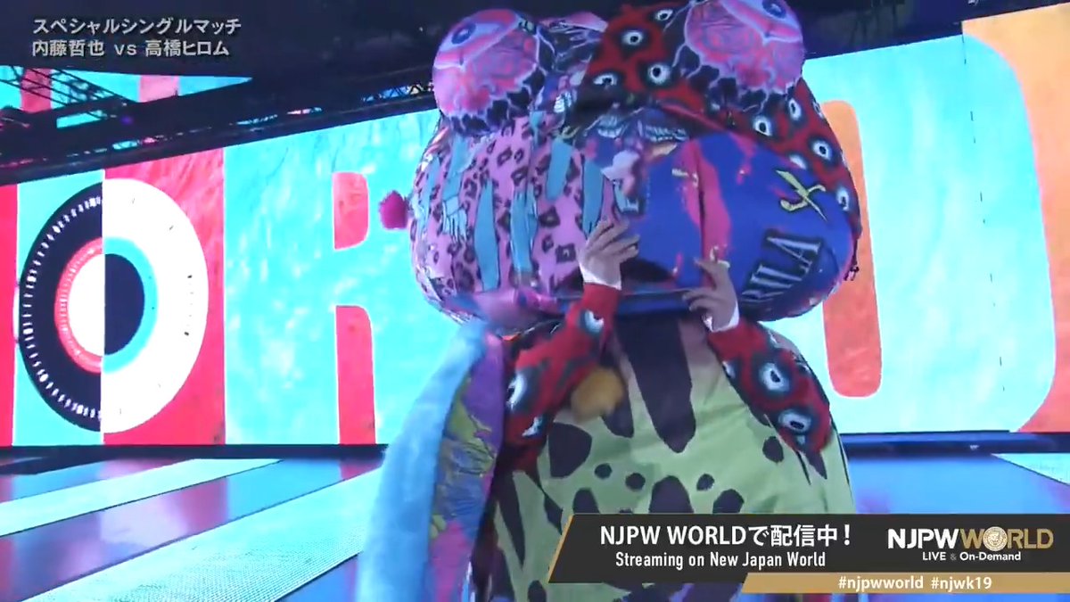 .高橋ヒロム / Hiromu Takahashi "😁😁😁" Sign up Now & Stay tuned to #NJPW #AEW #njpwworld #njwk19