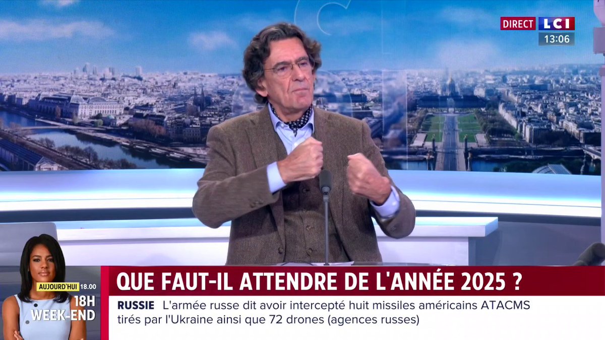 Guerre en Ukraine : "On va arriver à 700 000 morts, encore une fois pour rien, avec des crimes de guerre abominables !" regrette le philosophe Luc Ferry