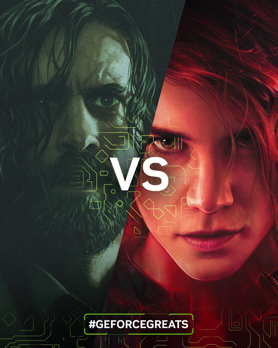 You can pick only one of them to get through a horde of enemies. Who's coming with you? #GeForceGreats @RemedyGame