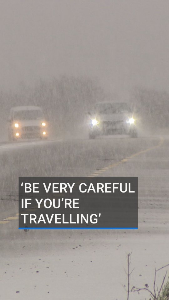 "Be very careful if you're travelling." The National Director of Fire and Emergency Management has said people across the country should prepare for heavy snow as Status Orange weather warnings come into effect for 11 counties in Ireland | Read more: