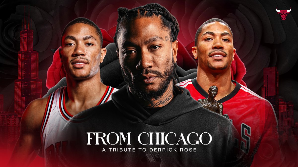 From Chicago: A Tribute to Derrick Rose 🌹