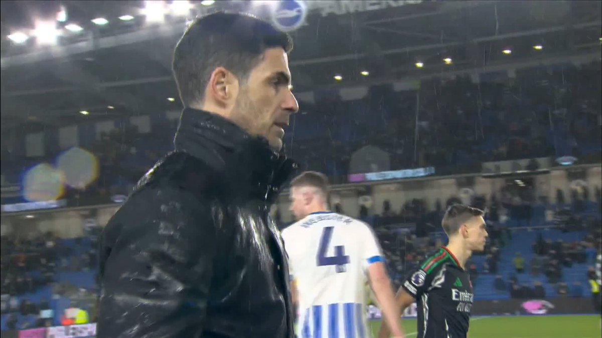 "Arsenal HIT the Brighton lock again" 🔒 The whistle has blown at the Amex!