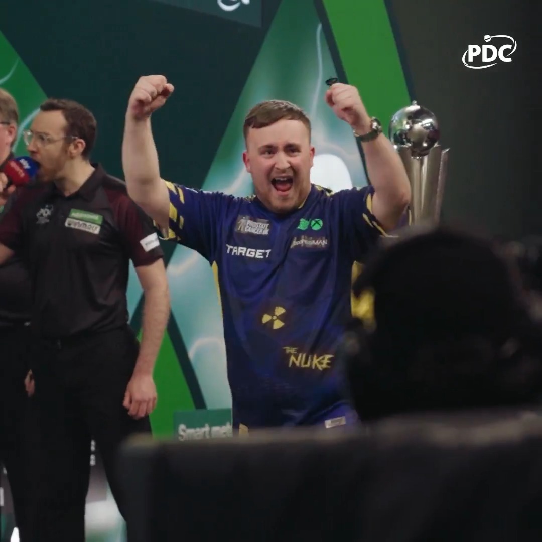 The moment Luke's life changed forever... 🏆 Luke Littler
