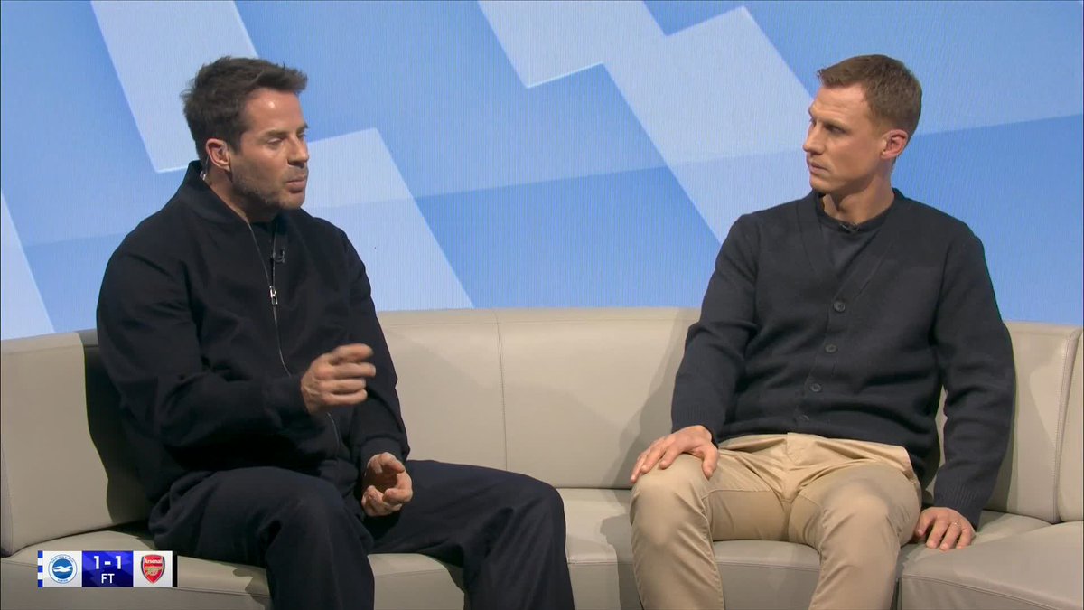 "They've gone backwards from what I expected from them" Jamie Redknapp and Steve Sidwell react to Mikel Arteta's post-match comments on Brighton's penalty 🗣️