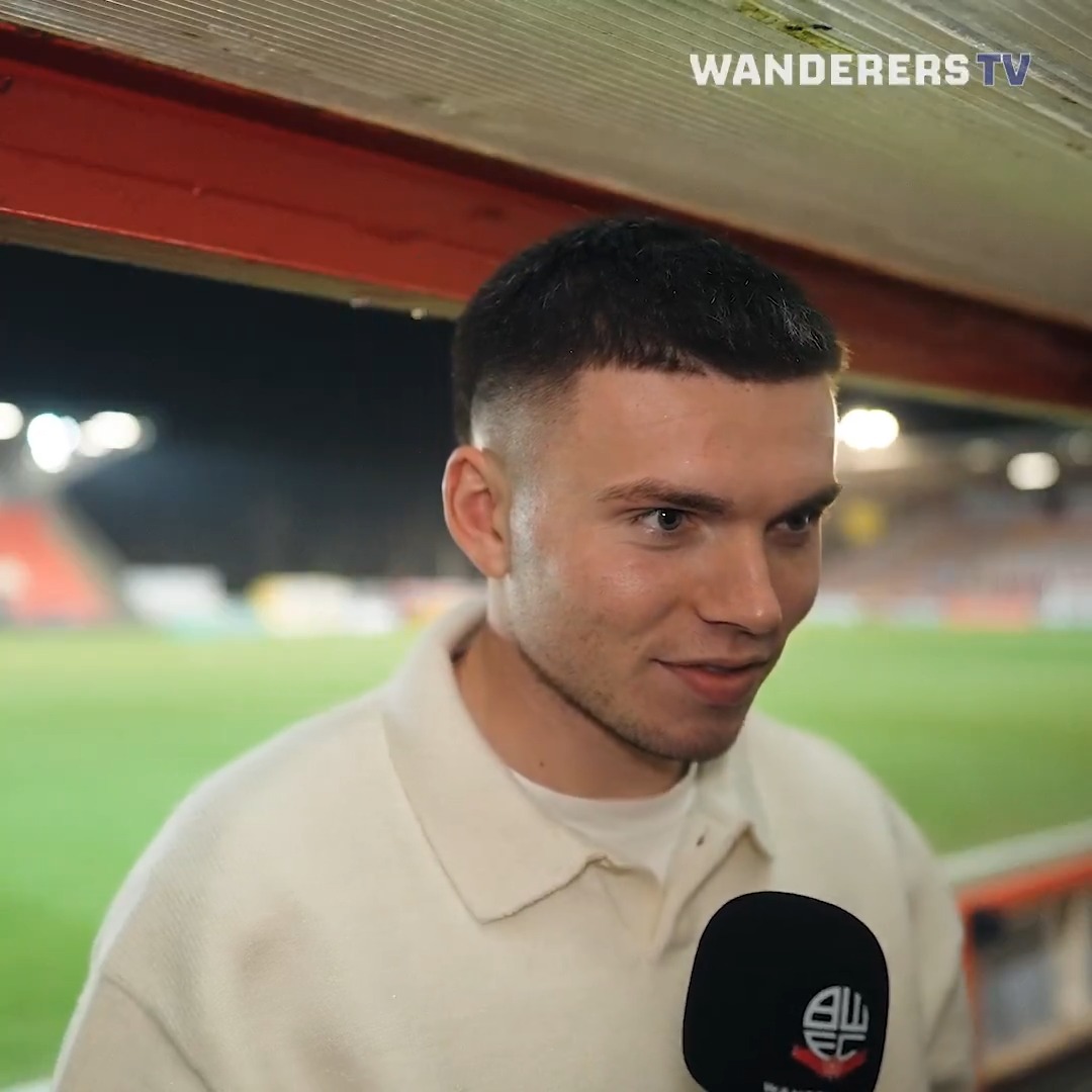 🎙️ Aaron Morley speaks after an important three points in Devon! Watch in full 👇 #bwfc