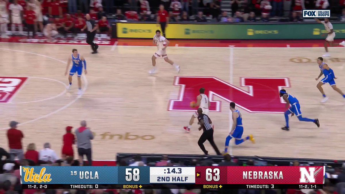 REJECTED ‼️ Nebraska Men's Basketball shut. it. down.
