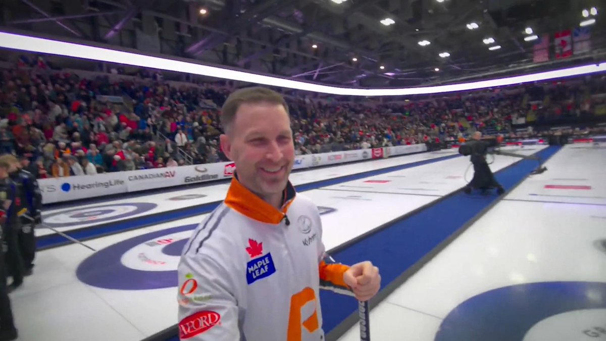 Skip’s POV 👀 Who wants to see more curlers rocking the hat cam? 🧢🎥🥌⬇️