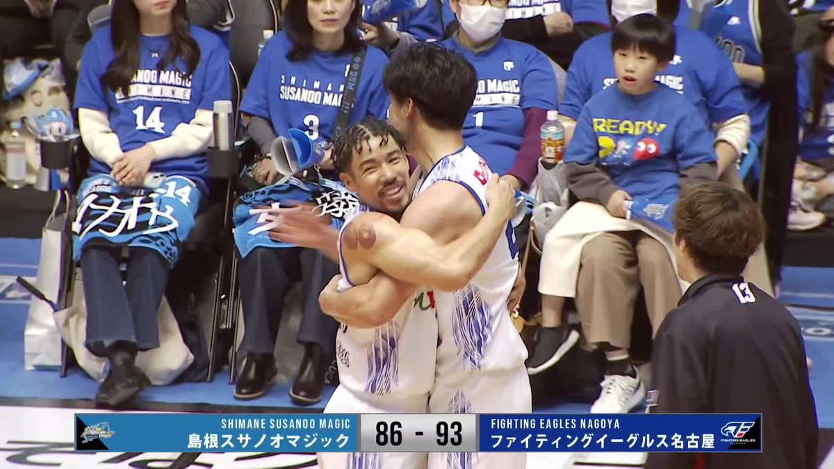 #8 佐土原はキャリアハイ更新の27得点！ FE名古屋が最大24点差を覆す大逆転勝利で連勝！ 佐土原 遼 Ryo Sadohara 保岡龍斗 ファイティングイーグルス名古屋 📡バスケットLIVEで見逃し視聴 #Bリーグ #りそなグループ