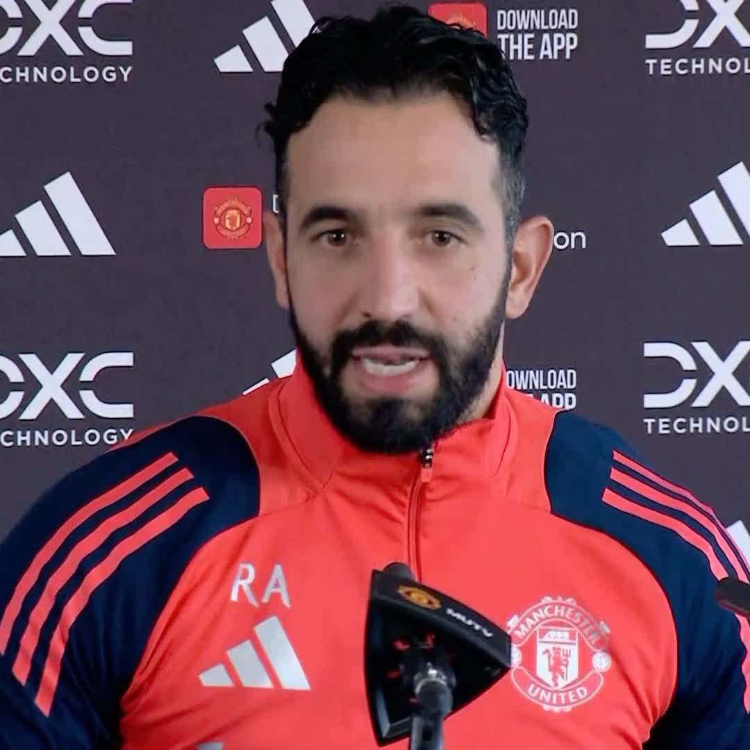 🗣️''They are anxious and sometimes afraid'' Ruben Amorim admits his side lacks confidence on the pitch ahead of their clash with Liverpool 🔴