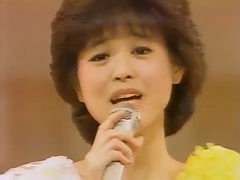 💘野ばらのエチュード（1983年1月6日放送） 今年の抱負のご紹介。テレ朝の特設会場で河合奈保子さん、柏原よしえさんと共に。 #松田聖子