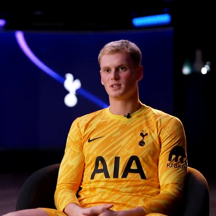 “It's a new experience. I'm really happy and really excited.” 🙌 Antonin Kinsky's first words as a Spurs player 💬