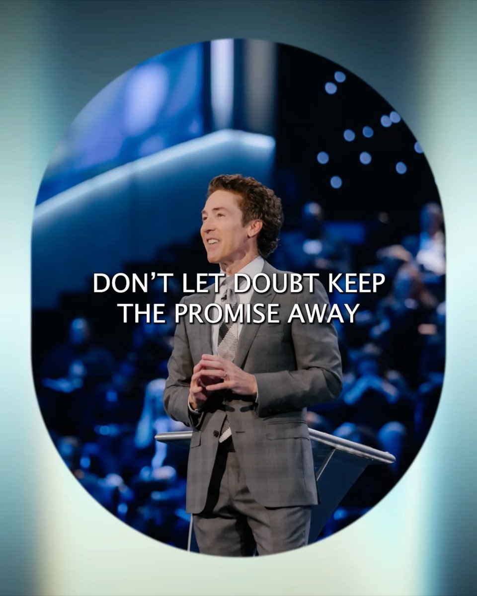 It may be a long way off, but that doesn’t mean it’s not going to happen. Most of the promises God puts in your heart start far off. The dreams, the healing, the breakthroughs start in the distance. Tune into Joel’s message today! "Seeing From a Distance"
