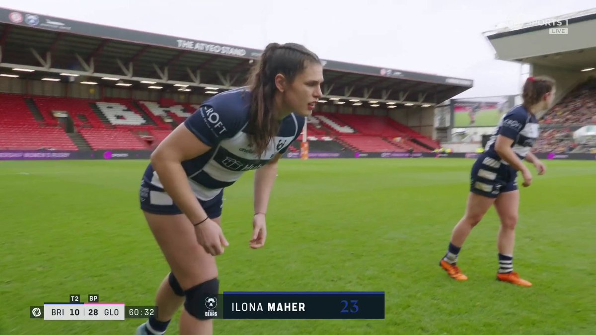 🎙 "A role model to many, the eagle takes flight!" Ilona Maher makes her #PWR debut 🦅 #BRIvGLO | #PWR