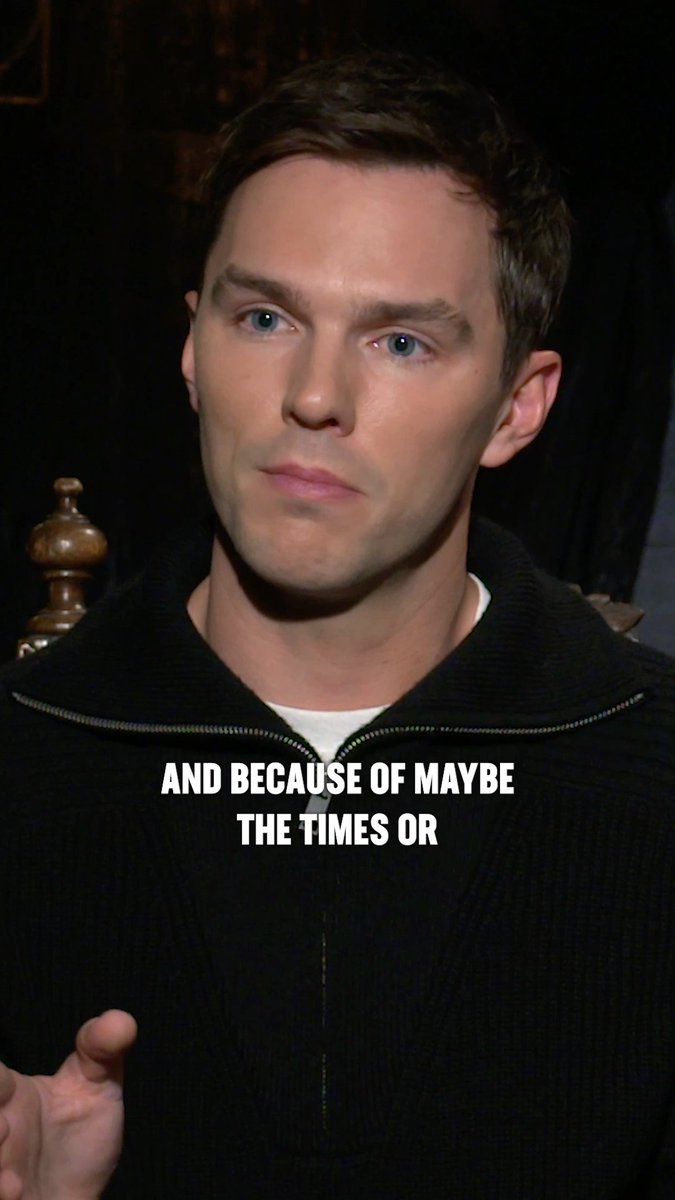 Nicholas Hoult shares how Thomas and Ellen's complex relationship shapes the story of #Nosferatu.
