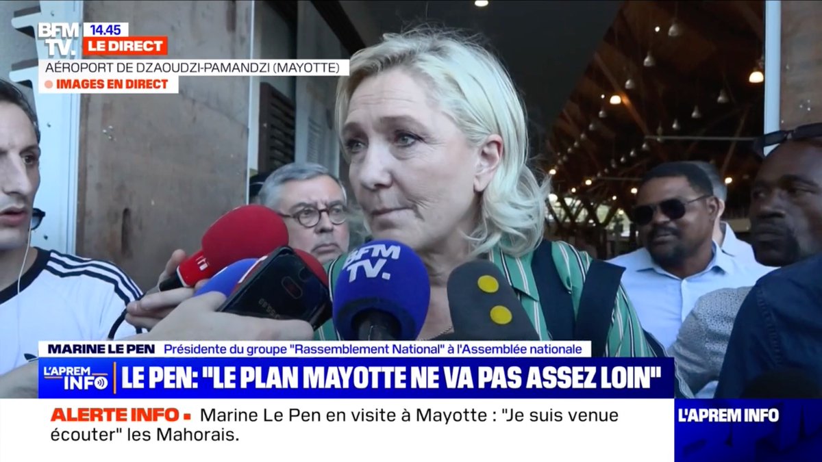 Nous avons été les premiers à alerter sur le problème de l’immigration clandestine à Mayotte et ce, bien avant les ministres. Tant que la question migratoire ne sera pas réglée, les promesses et les subventions resteront vaines !