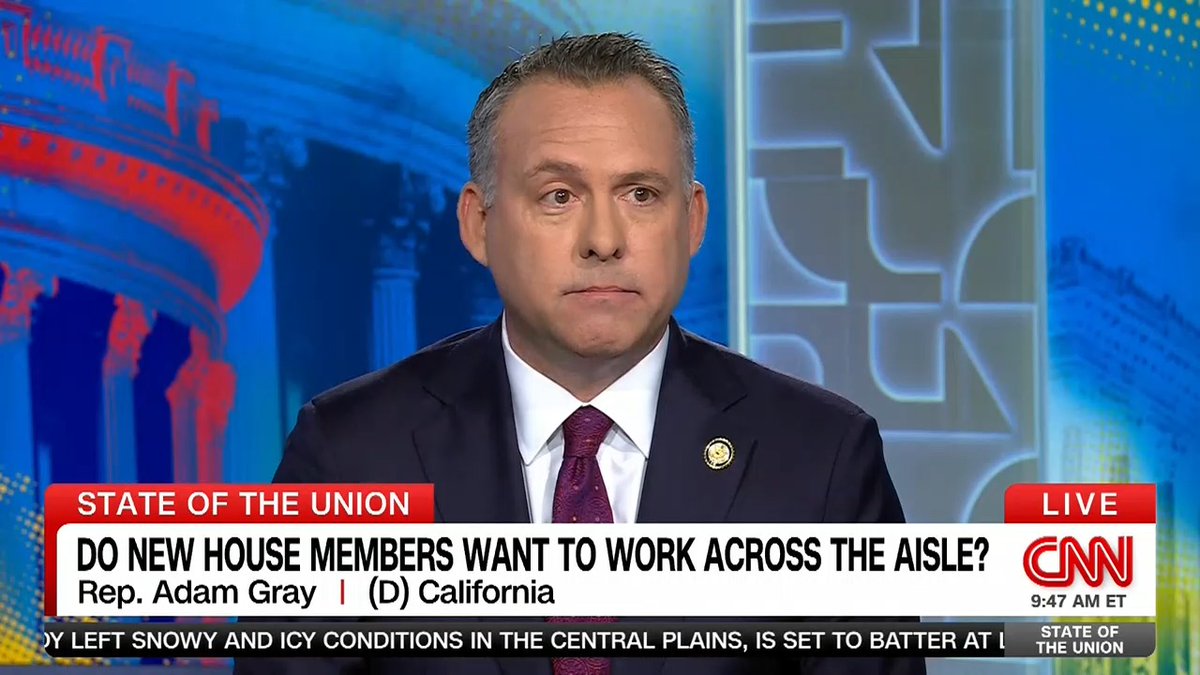 Can a narrowly divided new Congress work across the aisle? @JakeTapper sits down with four new House members - @YassaminAnsari, Riley Moore, Adam C. Gray, and Brandon Gill - to discuss their legislative goals and what change they hope to bring to Washington.