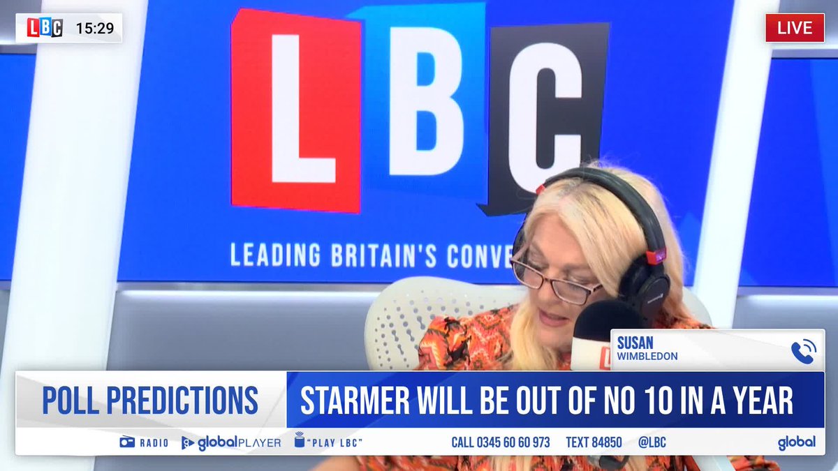 "There'll be uproar in this country." Vanessa Feltz hears from caller Susan, who believes there will soon be a 'revolution' to oust Keir Starmer.