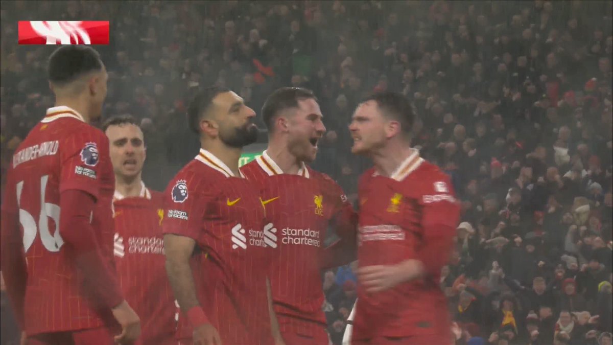 The Egyptian king scores for Liverpool! ๐
