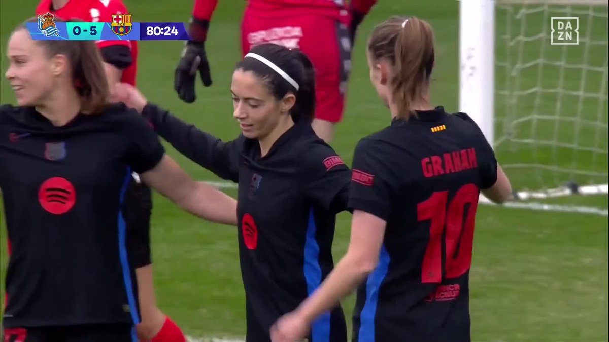 Aitana Bonmatí ha marcado hoy este auténtico golazo.