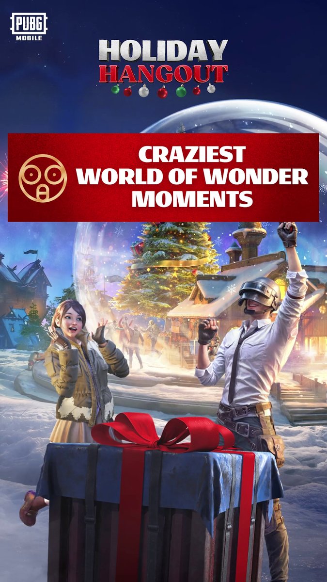Get ready for the wildest World of Wonder moments from PUBG MOBILE: Holiday Hangout! Are YOU ready to create your own chaos? Download and play PUBG MOBILE for FREE: to experience it all! #PUBGMOBILE #HolidayHangout
