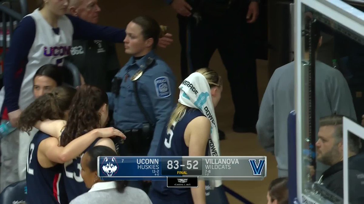 "I'm optimistic, let's put it that way. I feel good." Geno Auriemma tells C. that Paige Bueckers is doing "pretty good" after leaving the game with an injury:
