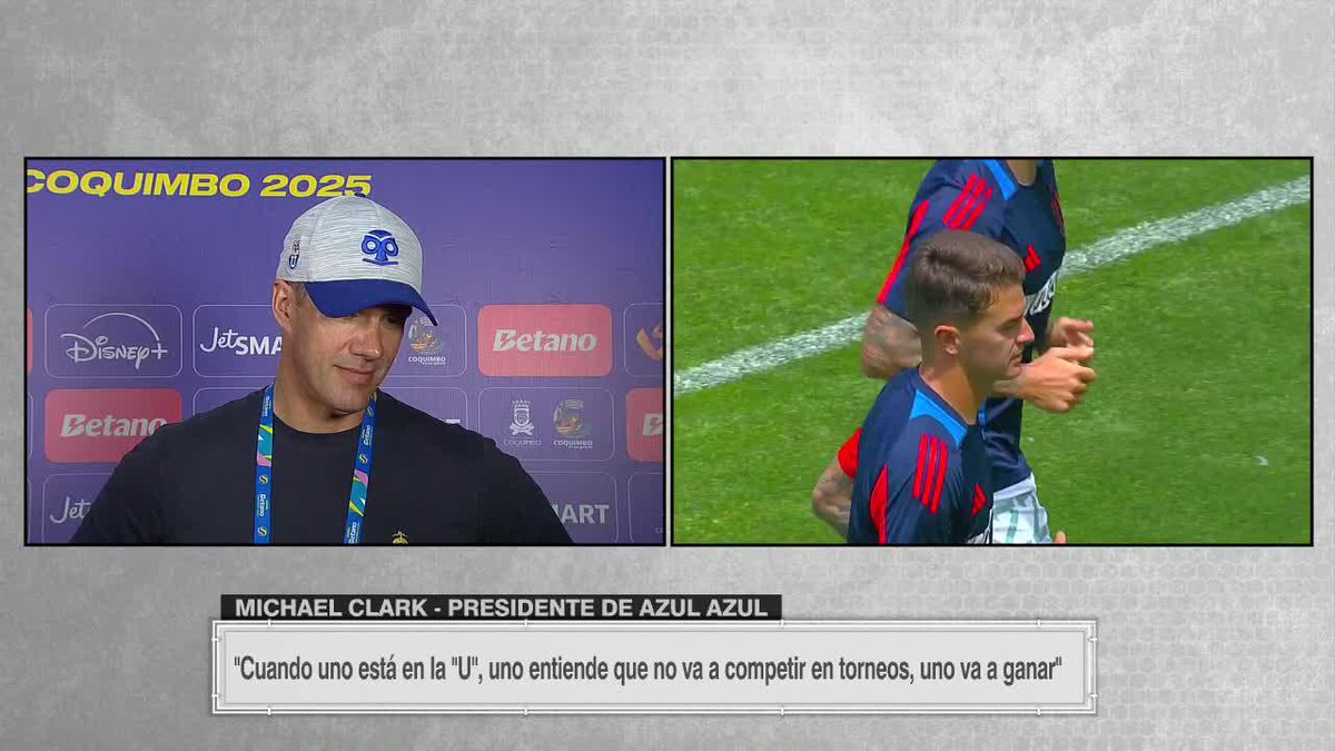 ¡MICHAEL CLARK SE REFIRIÓ AL TEMA REFUERZOS EN LA U! El presidente de Azul Azul explicó por qué se han tomado tiempo en realizar más incorporaciones al plantel y aseguró que: "Hay que tener un poco de paciencia, queremos tener el mejor equipo posible".