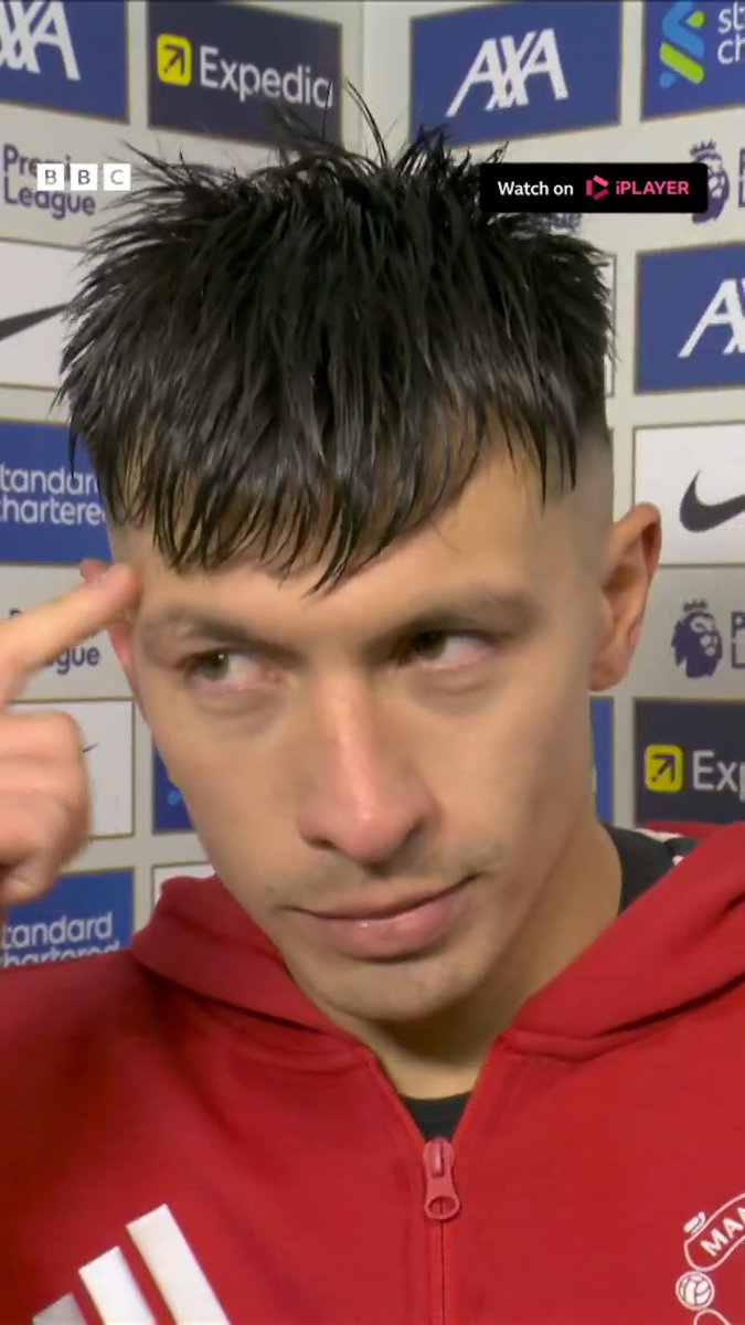 “The mind.” 👉🧠 Lisandro Martinez explains the change in Man Utd's performance today 🗣💬 #MUFC