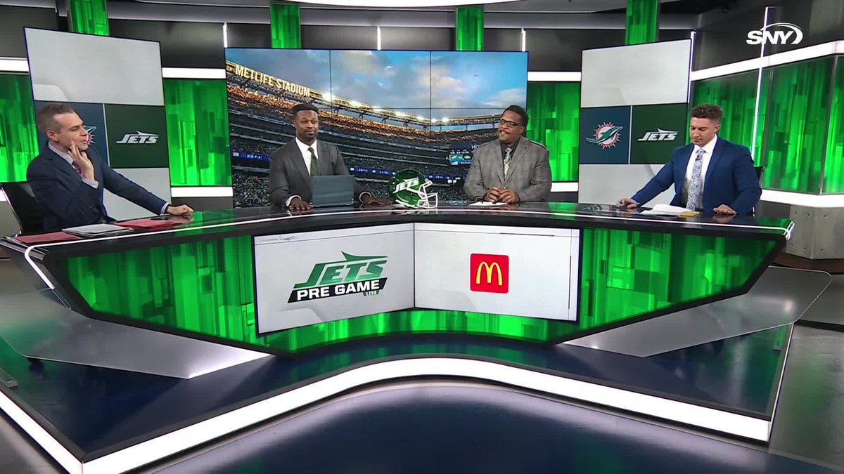 What did we miss in evaluating the Jets before the season? Bart Scott #CantWait 🏈, Willie Colon, Connor Rogers and Steve Gelbs discuss on Jets Pre Game Live: ➡️ McDonald's