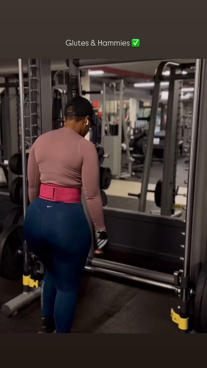 Glute &amp; Hammies sesh ✅