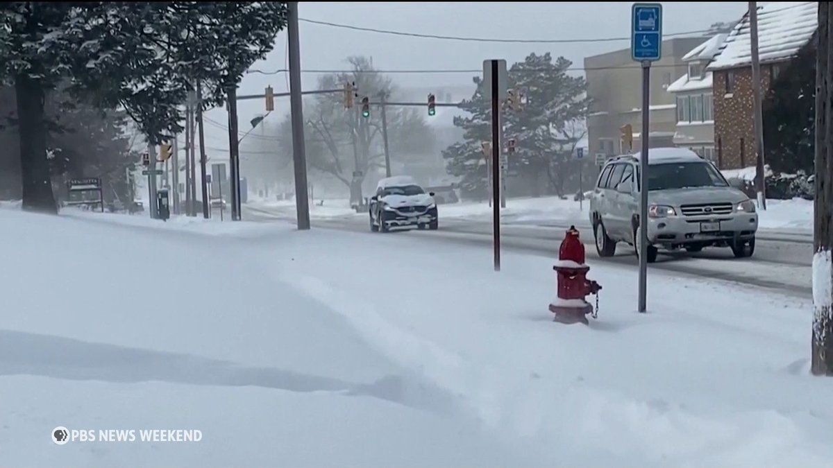 A fierce winter storm is barreling across the country with more than 70 million Americans under winter weather alerts tonight and four million of those facing blizzard conditions. "Every type of hazard is on the table with this system," Matthew Cappucci tells William Brangham.