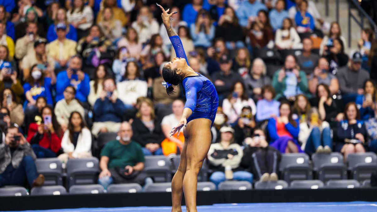 Go crazy over Jordan Chiles' new floor routine, set to music by Prince! 💜 Jordan Chiles | #GoBruins