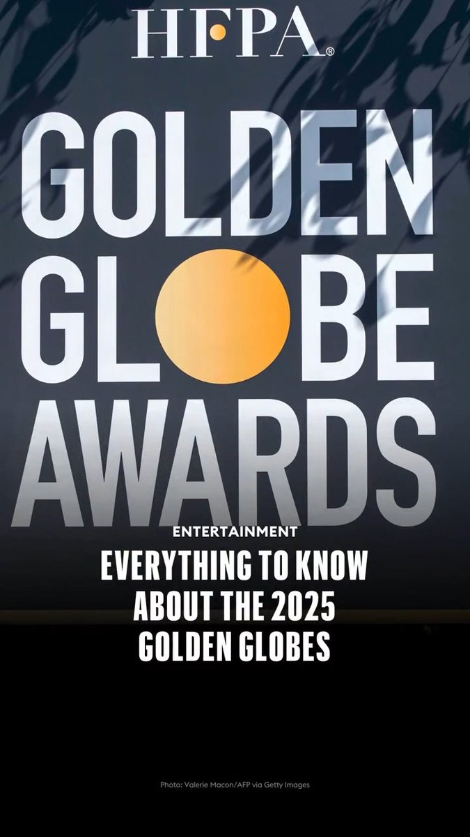 Here's everything you need to know about this weekend's #GoldenGlobe awards: