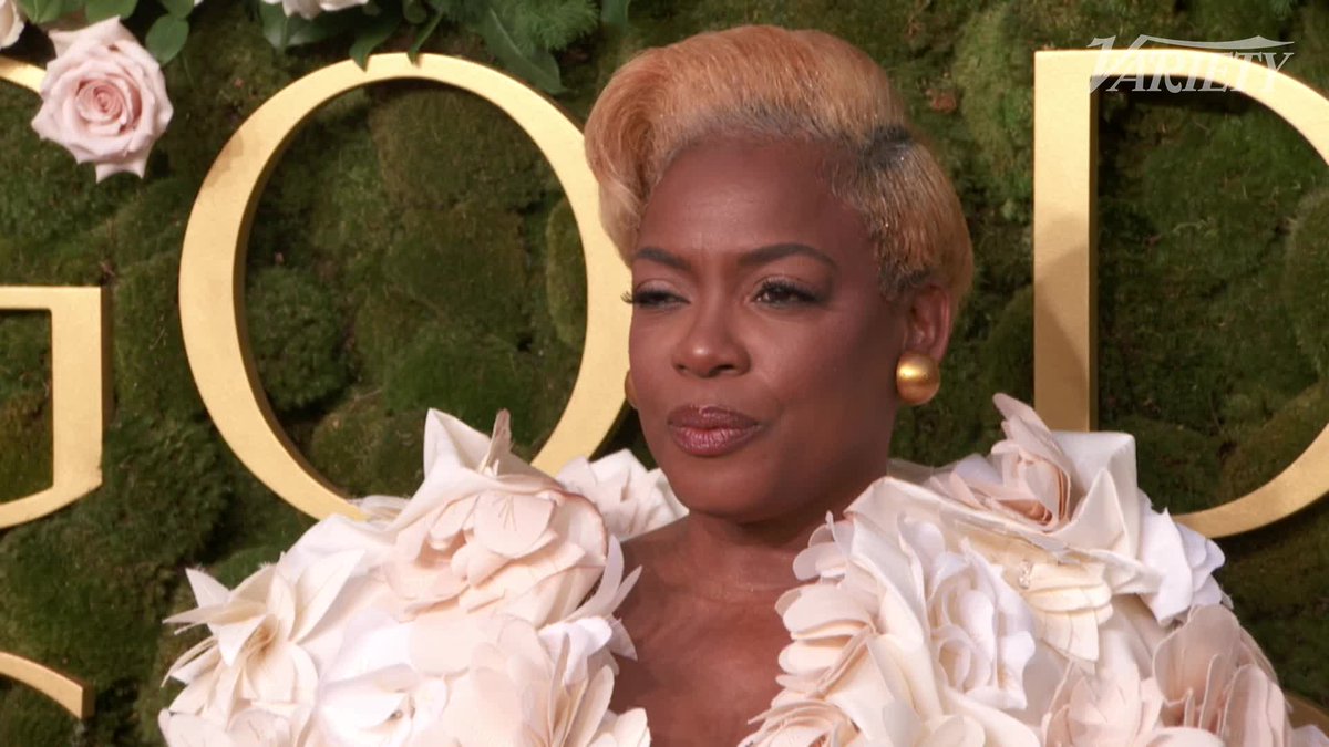 Aunjanue Ellis-Taylor stuns at the 2025 #GoldenGlobes