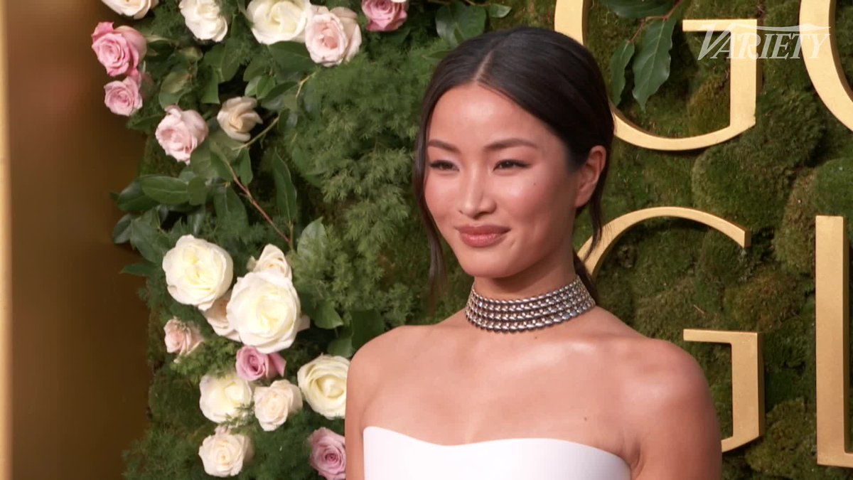 Anna Sawai stuns at the #GoldenGlobes