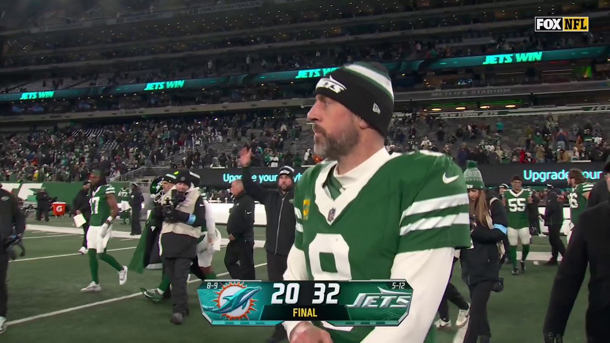 Do you think this will be the last time we watch Aaron Rodgers walk off the field?