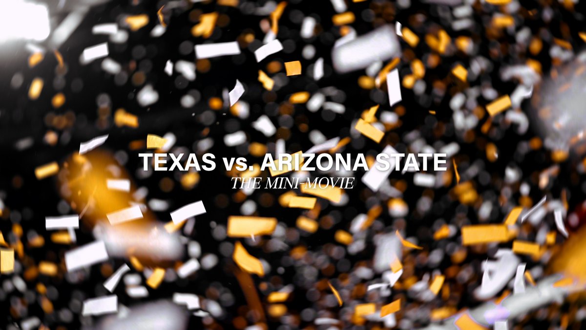 Whatever it takes 🤘 Texas vs. Arizona State: The Mini-Movie 🎬 #HookEm | #CFBPlayoff