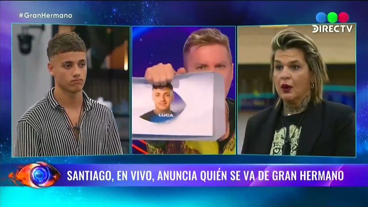 🔴 SE FUE EL PENDEJO INÚTIL: LUCA ES EL NUEVO ELIMINADO DE #GranHermano con el 53.8% de los votos 🔥 [Sandra 46.2%] Twitter lo ha hecho otra vez, twitter decide, amén 💋