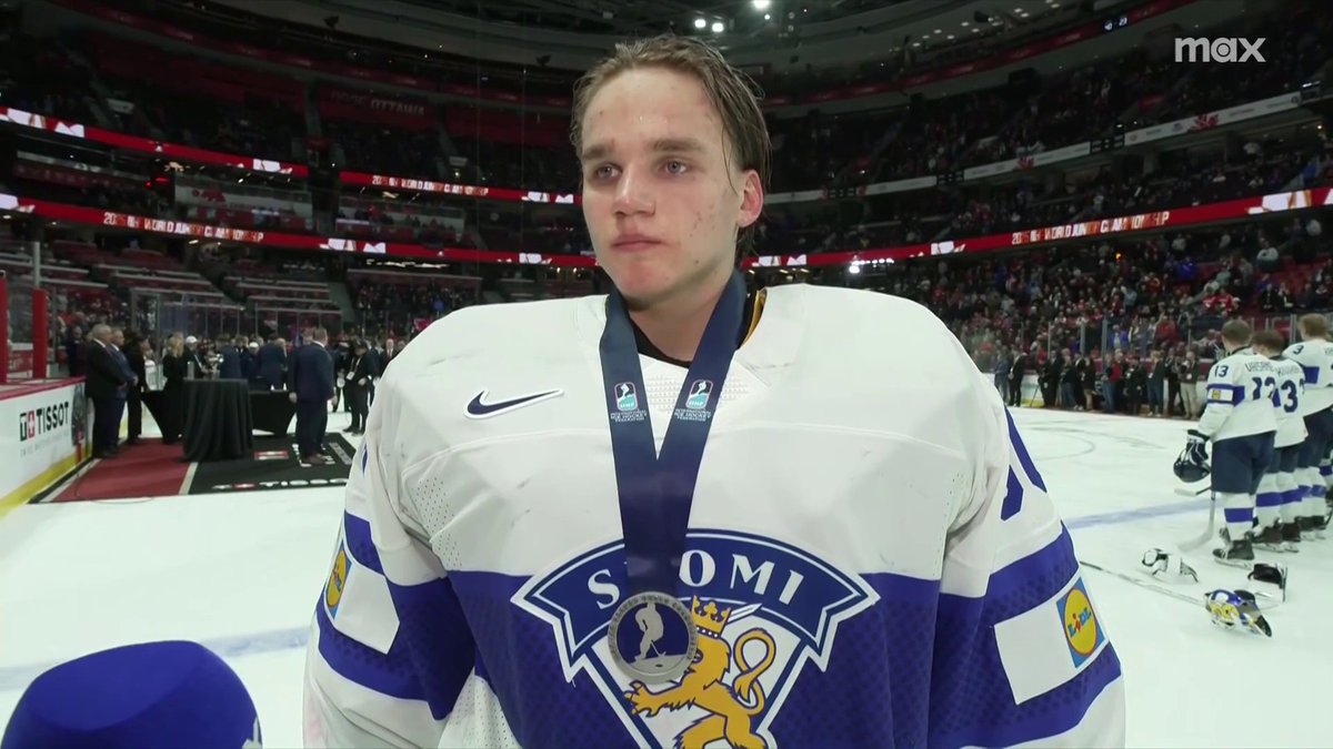Nuorten Leijonien MVP Petteri Rimpisen mietteitä pelatun finaalin jälkeen. #U20fi #NuoretLeijonat #Leijonat