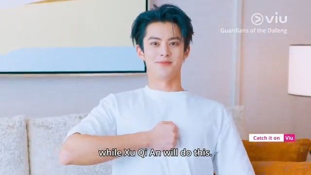 Are you enjoying watching #DylanWang’s version as Xu Qi An? 😍You won't be able to resist his playful, passionate, and righteous character in#GuardiansoftheDafeng! Catch it on Viu NOW! #王鹤棣