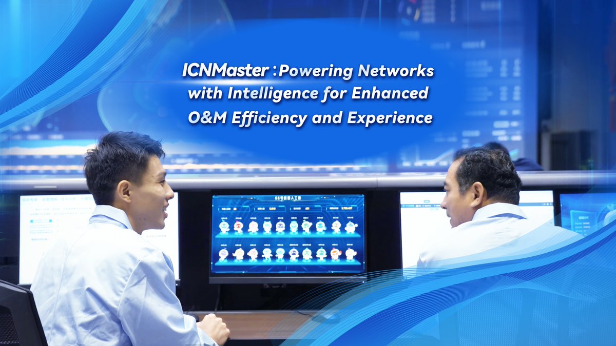 Discover how operations and maintenance (O&M) agents are transforming core network efficiency for engineers! At China Mobile Zhejiang, innovative practices are setting new standards in the industry. Watch this video to see #Huawei's ICNMaster solution in action, showcasing its ability to streamline processes, enhance performance, and drive impactful results in network management: #WinWin #AI #AutonomousCoreNetwork