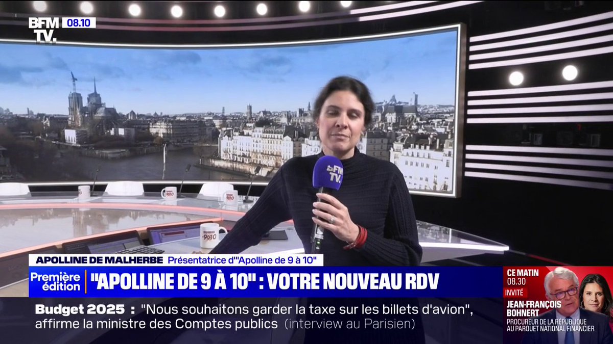 "Apolline de 9 à 10": votre nouveau rendez-vous du lundi au vendredi sur BFMTV