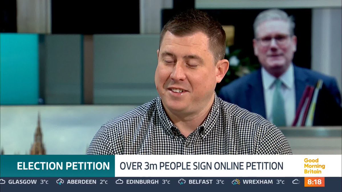 MPs will debate a petition later calling for a fresh General Election Pub landlord Michael Westwood, who set up the petition, which has gained over 3 million signatures, tells Susanna Reid and Ed Balls that the government has 'gone back' on its promises.