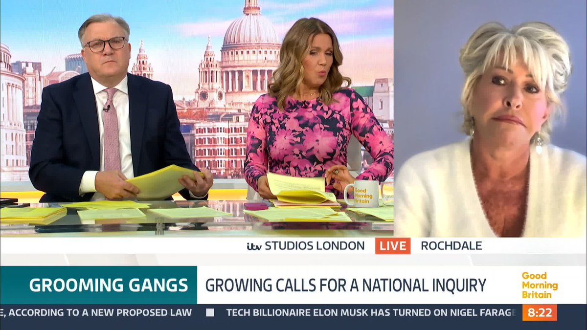 'What would you like to see happen right now in the wake of Elon Musk saying this government is not doing what it should?' - Susanna Reid Maggie Oliver says she would like to see 'real action instead of more empty promises and words.'