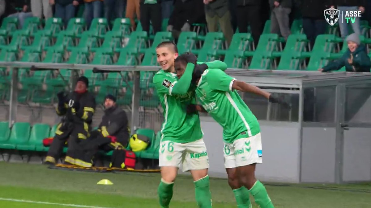 ✨ Premier but puis premier doublé, première réalisation puis première douceur… Soirée évènement pour Augustine Boakye face à Reims ! 💚🔝
