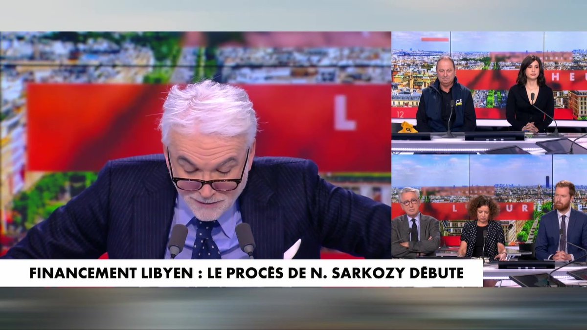 Il y a 70 tonnes de preuves dans l’affaire Sarkozy-Kadhafi qui est la plus grave de la Vème République mais Pascal Praud ose prétendre que les preuves manquent Cet édito de menteur est un modèle de complicité avec un multirécidiviste